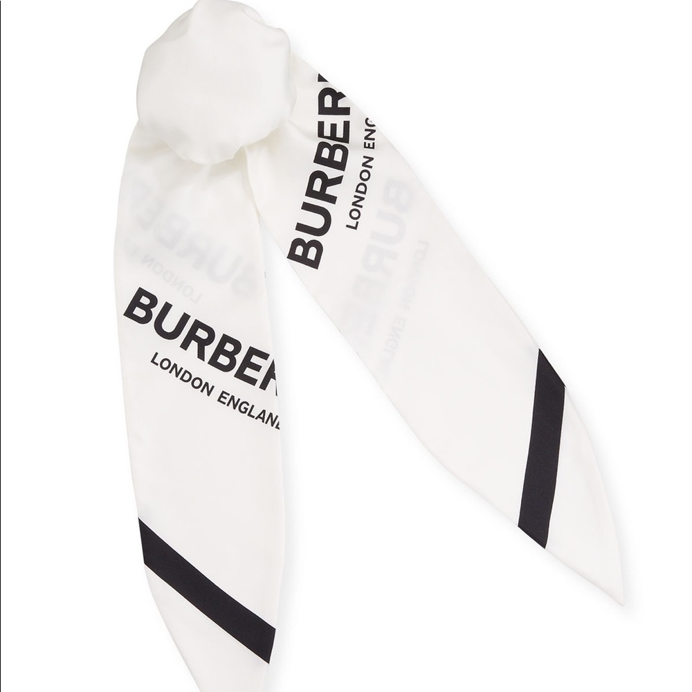 Burberry Silk Foulard Chignon
